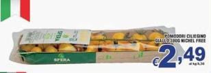 Offerta per Pomodori Ciliegino Giallo Nichel Free a 2,49€ in Sacoph