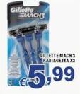 Offerta per Gillette - Mach 3 Radi&Getta  a 5,99€ in Sacoph