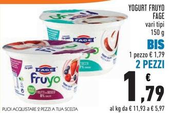 Offerta per Fage - Yogurt Fruyo a 1,79€ in Conad