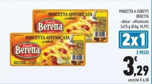 Offerta per Beretta - Pancetta Affumicata a 3,29€ in Conad Superstore