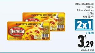 Offerta per Beretta - Pancetta A Cubetti a 3,29€ in Conad