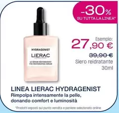 Offerta per Lierac - Linea Hydragenist a 27,9€ in Lloyds Farmacia/BENU