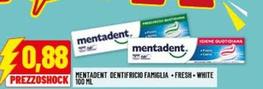 Offerta per Mentadent - Dentifricio Famiglia a 0,88€ in Risparmio Casa