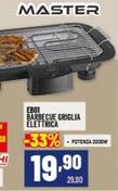 Offerta per Master - Eboi Barbecue Griglia Elettrica a 19,9€ in Risparmio Casa
