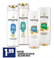 Offerta per Pantene - Shampoo/ Balsamo a 1,99€ in Risparmio Casa