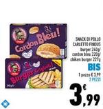 Offerta per Findus - Snack Di Pollo Carletto a 3,99€ in Conad