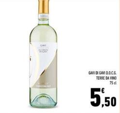 Offerta per Terre da vino - Gavi Di Gavi D.O.C.G. a 5,5€ in Conad