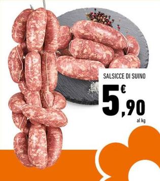Offerta per Salsicce Di Suino a 5,9€ in Conad