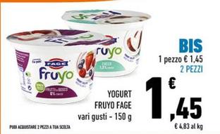 Offerta per Fage - Fruyo  - Yogurt a 1,45€ in Conad