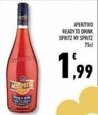 Offerta per Myspritz - My Spritz - Aperitivo Ready To Drink Spritz a 1,99€ in Conad Superstore