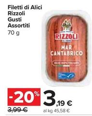 Offerta per Rizzoli - Filetti Di Alici  a 3,19€ in Carrefour Express