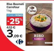 Offerta per Carrefour - Riso Basmati a 3,09€ in Carrefour Express