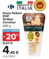 Offerta per Carrefour -  Grana Padano DOP  a 4,45€ in Carrefour Express