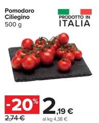 Offerta per Pomodoro Ciliegino a 2,19€ in Carrefour Express