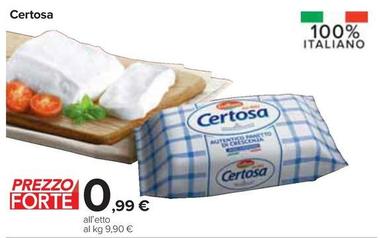 Offerta per Certosa a 0,99€ in Carrefour Express