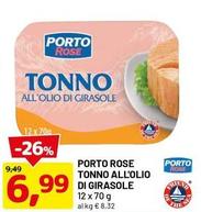 Offerta per Porto rose - Tonno All'Olio Di Girasole a 6,99€ in Dpiu