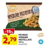 Offerta per Più rock - Verdure Pastellate a 2,79€ in Dpiu