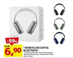 Offerta per Remoto X10 Cuffia Bluetooth a 6,9€ in Dpiu