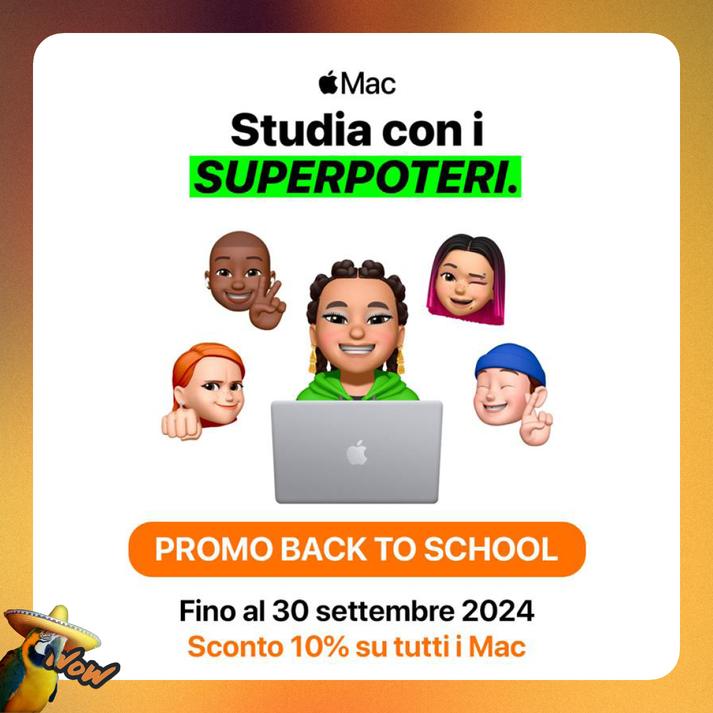 Offerta per Sconto Back to School - Mac in Juice – Apple Premium Partner