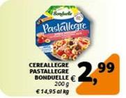 Offerta per Bonduelle - Cereallegre Pastallegre  a 2,99€ in Economy