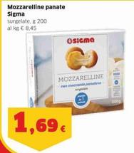 Offerta per Sigma - Mozzarelline Panate a 1,69€ in Sigma