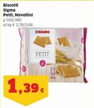 Offerta per Sigma - Sigma Petit, Novellini a 1,39€ in Sigma