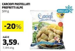 Offerta per Alpe - Carciofi Pastellati Prefritti a 3,59€ in Coop