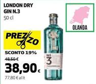 Offerta per London Dry Gin N.3 a 38,9€ in Coop