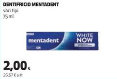 Offerta per Mentadent - Dentifricio a 2€ in Ipercoop