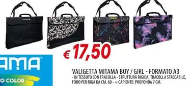 Offerta per Mitama - Valigetta  Boy/Girl-Formato A3 a 17,5€ in Galassia