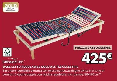 Offerta per Dreamzone - Base Letto Regolabile Gold A65 Flex Electric a 425€ in JYSK