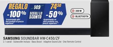 Offerta per Samsung - Soundbar HW-C450/ZF a 74,5€ in andronico