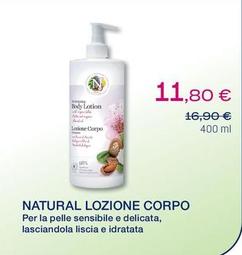 Offerta per Natural - Lozione Corpo a 11,8€ in Lloyds Farmacia/BENU