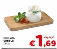 Offerta per Sabelli - Burrata a 1,69€ in Crai