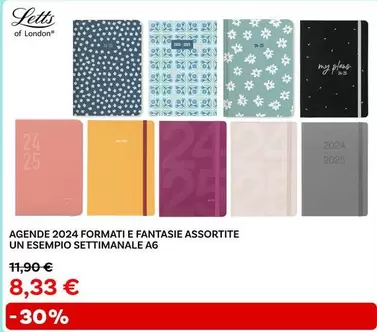 Offerta per Letts - Agende 2024 a 8,33€ in Max Factory