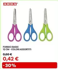 Offerta per Arda - Forbici Basic a 0,42€ in Max Factory