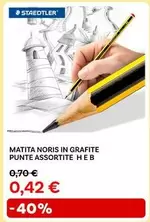 Offerta per Staedtler - Matita Noris In Grafite a 0,42€ in Max Factory