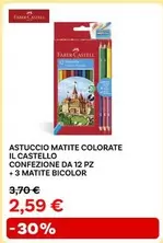 Offerta per Faber Castel - Astuccio Matite Colorate Castello a 2,59€ in Max Factory