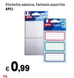 Offerta per Apli - Etichette Adesive a 0,99€ in Iper La grande i