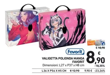 Offerta per Favorit - Valigetta Polionda Manga  a 8,9€ in Spazio Conad