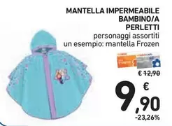 Offerta per Perletti - Mantella Impermeabile Bambino/A a 9,9€ in Spazio Conad