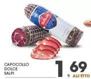 Offerta per Salpi - Capocollo Dolce a 1,69€ in Eurospar