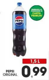 Offerta per Pepsi - Original a 0,99€ in Eurospar