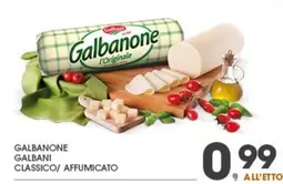 Offerta per Galbani - Galbanone Classico/ Affumicato a 0,99€ in Eurospar