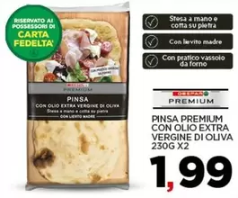 Offerta per Despar - Pinsa Premium Con Olio Extra Vergine Di Oliva a 1,99€ in Interspar