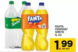 Offerta per Fanta Orange/Sprite a 1,99€ in Interspar