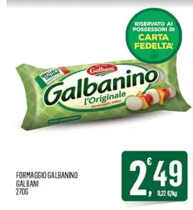 Offerta per Galbani - Formaggio a 2,49€ in Despar