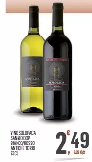 Offerta per Antiche torri - Vino Sl Opaca Sannio DOP Bianca/Rosso a 2,49€ in Despar