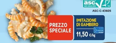 Offerta per Imitazione Di Gambero a 11,5€ in Sapore di Mare