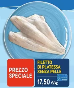 Offerta per Filetto Di Platessa Senza Pelle a 17,5€ in Sapore di Mare